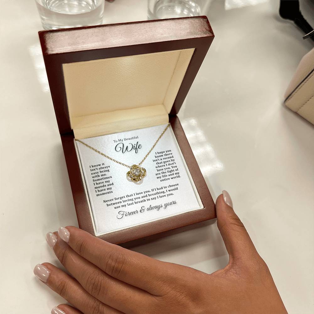 To My Beautiful Wife - Never Forget That I Love You - W09