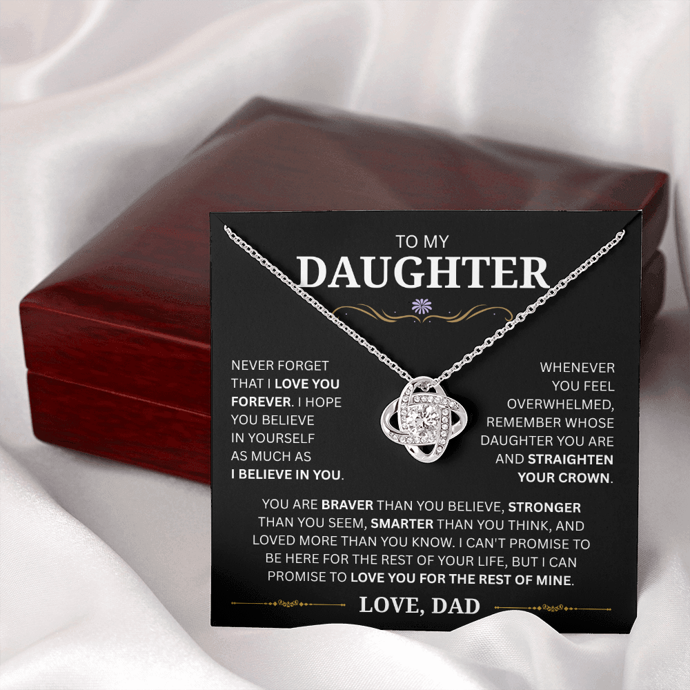 (Almost Sold Out!) To My Daughter - I Love You For The Rest Of Mine - D19