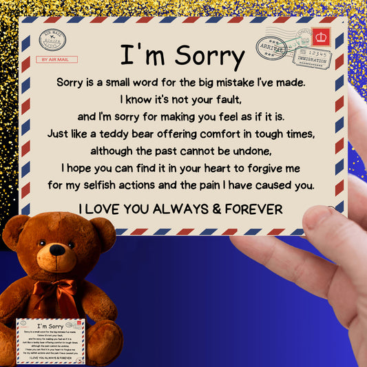 I'm Sorry - Sorry Is A Small Word - S11