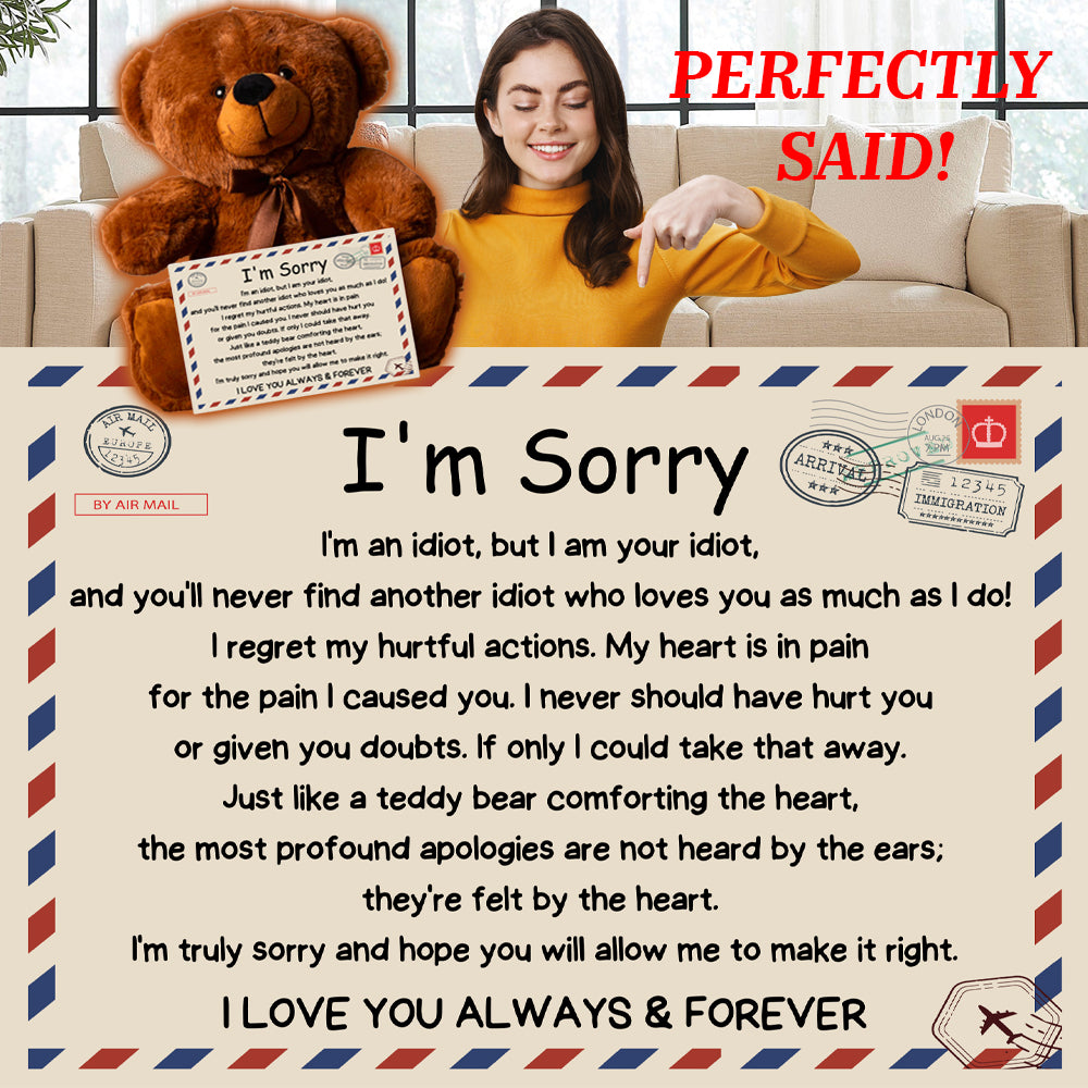 I'm Sorry - Profound Apologies - S12