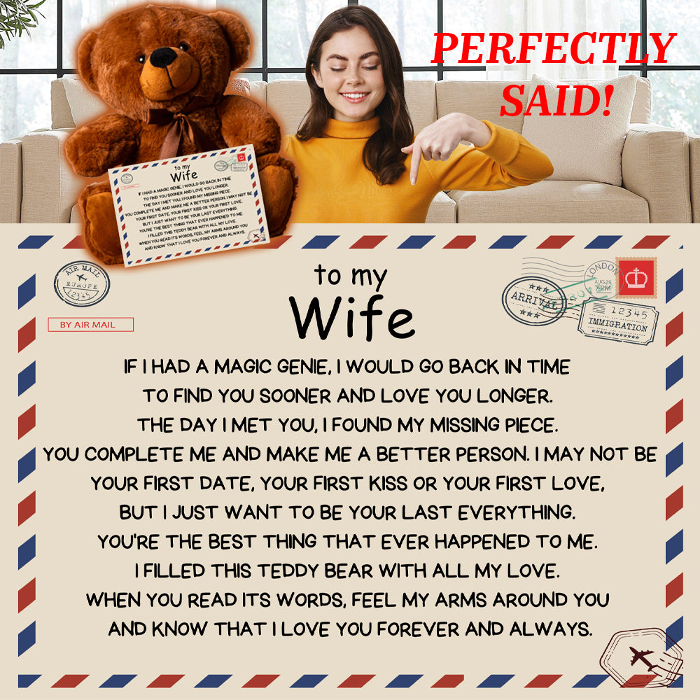 To My Wife - I Found My Missing Piece - W21