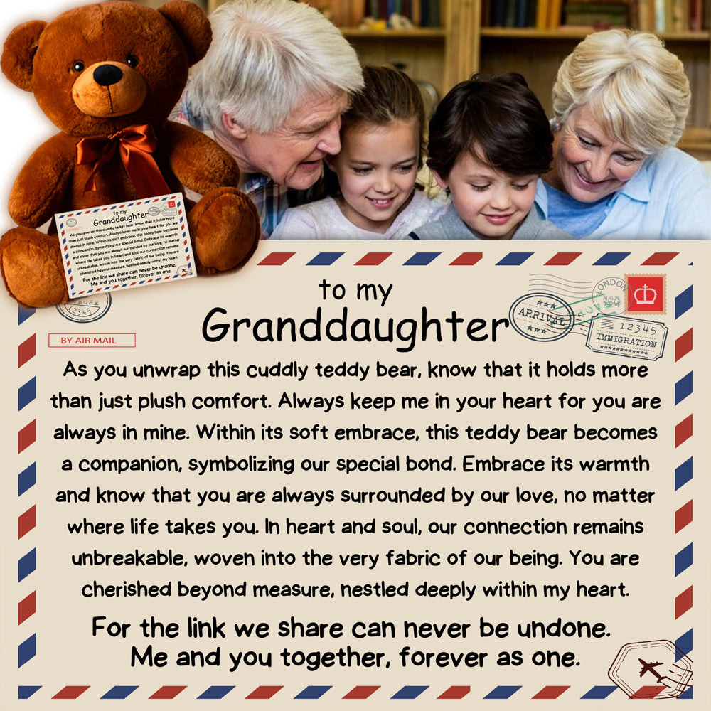 To My Granddaughter - Forever As One - G26