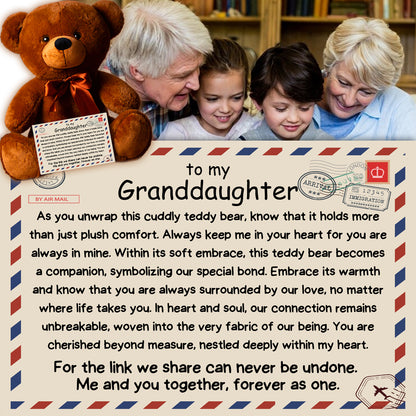 To My Granddaughter - Forever As One - G26