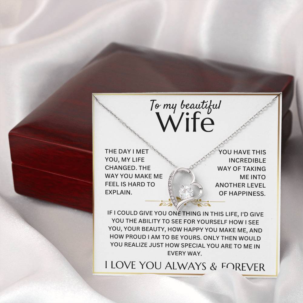 (Almost Sold Out!) To My Beautiful Wife - You Are Special To Me - W14