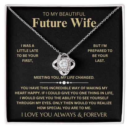 (Almost Sold Out!) To My Future Wife - You Are Special To Me - FW14