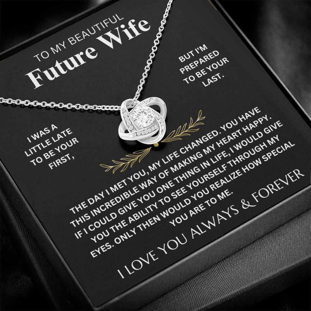 (Almost Sold Out!) To My Future Wife - You Are Special To Me - FW11