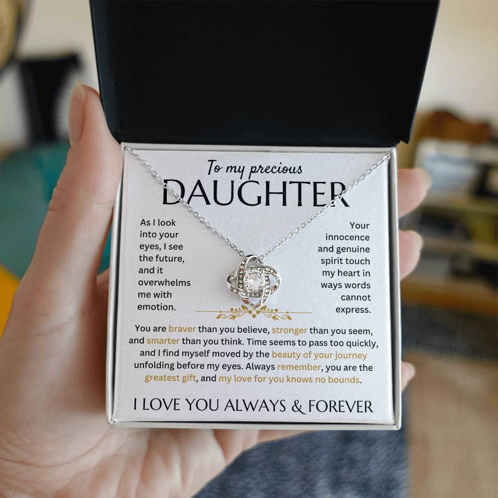 (Almost Sold Out!) To My Precious Daughter - Love Knows No Bounds - D11