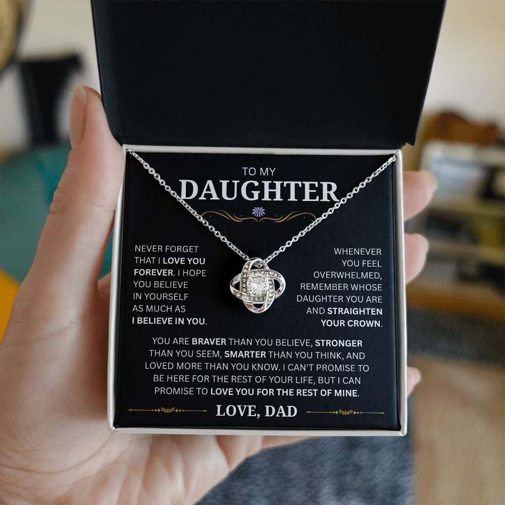 (Almost Sold Out!) To My  Daughter - I Love You For The Rest Of Mine - D19