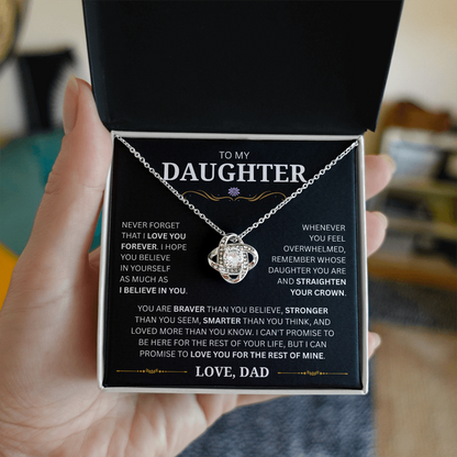 (Almost Sold Out!) To My  Daughter - I Love You For The Rest Of Mine - D19