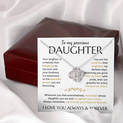 (Almost Sold Out!) To My Precious Daughter - Love Knows No Bounds - D16