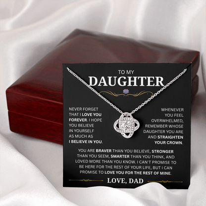 (Almost Sold Out!) To My  Daughter - I Love You For The Rest Of Mine - D19
