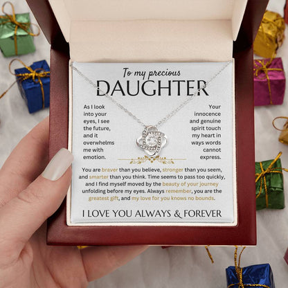 (Almost Sold Out!) To My Precious Daughter - Love Knows No Bounds - D11