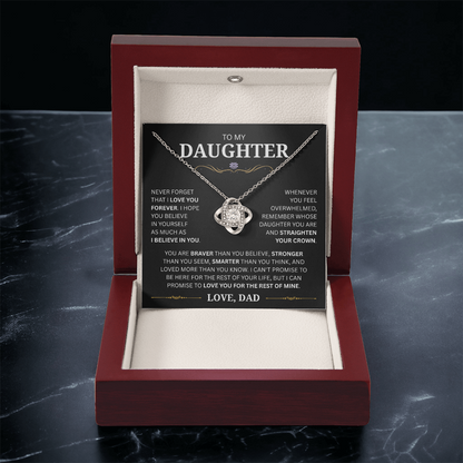 (Almost Sold Out!) To My  Daughter - I Love You For The Rest Of Mine - D19