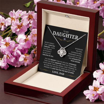 (Almost Sold Out!) To My  Daughter - I Love You For The Rest Of Mine - D19