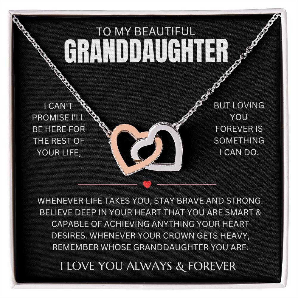 (Almost Sold Out!) To My Precious Granddaughter - Remember Whose Granddaughter You Are - G15