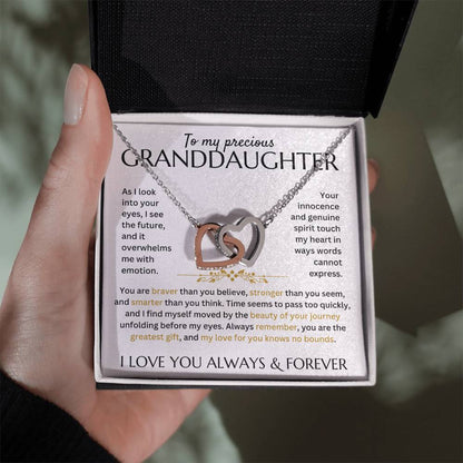 (Almost Sold Out!) To My Precious Granddaughter - Love Have No Bounds - G13