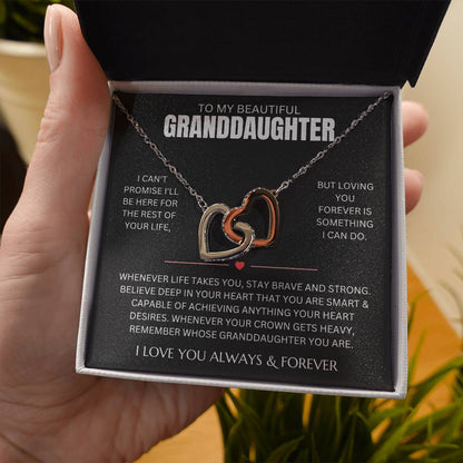 (Almost Sold Out!) To My Precious Granddaughter - Remember Whose Granddaughter You Are - G15