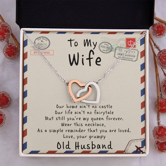 To My Wife - Special Heart Necklace - W08