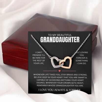 (Almost Sold Out!) To My Precious Granddaughter - Remember Whose Granddaughter You Are - G15