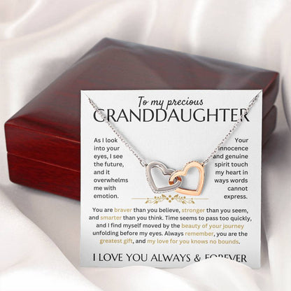 (Almost Sold Out!) To My Precious Granddaughter - Love Have No Bounds - G13