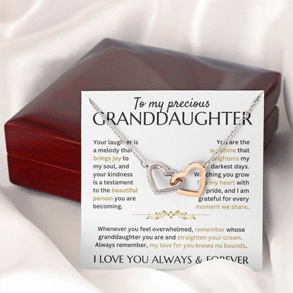 (Almost Sold Out!) To My Precious Granddaughter - Love Have No Bounds - G14