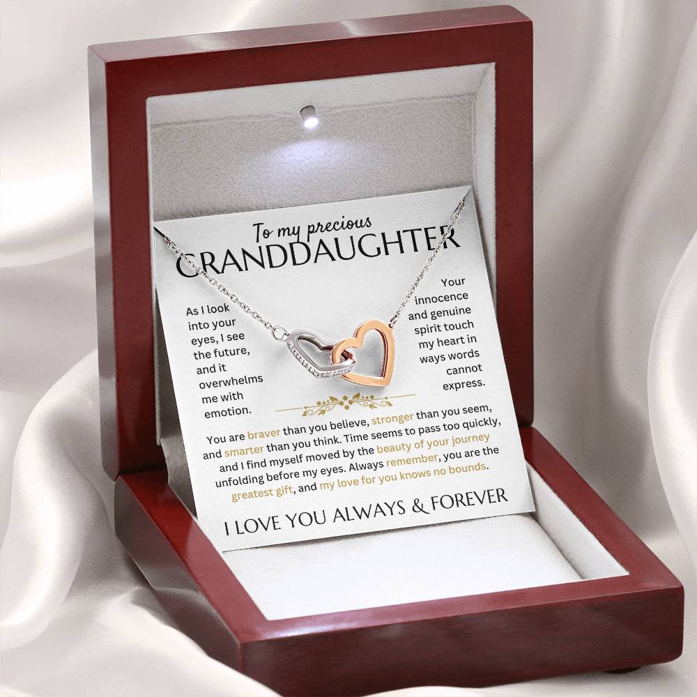 (Almost Sold Out!) To My Precious Granddaughter - Love Have No Bounds - G13