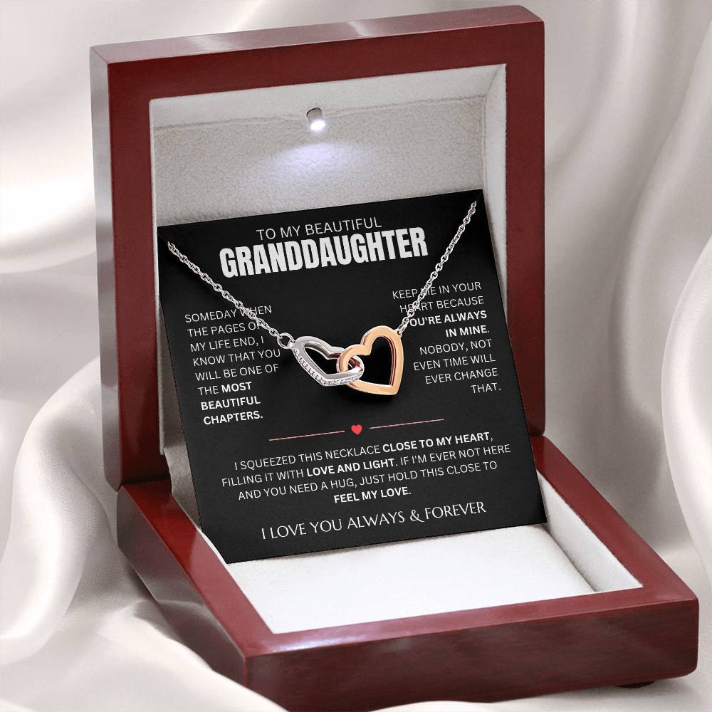 (Almost Sold Out!) To My Precious Granddaughter - Feel My Love - G16