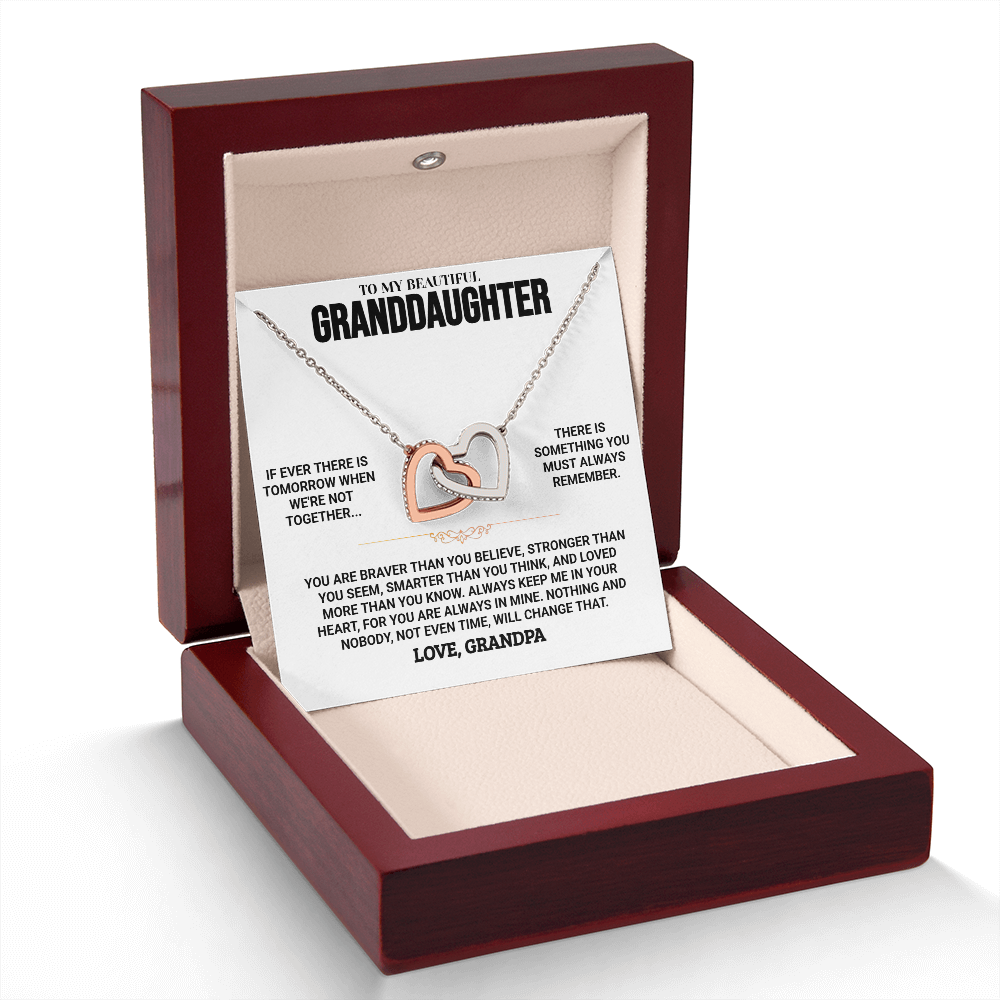 To My Granddaughter - Always Keep Me In Your Heart - G34