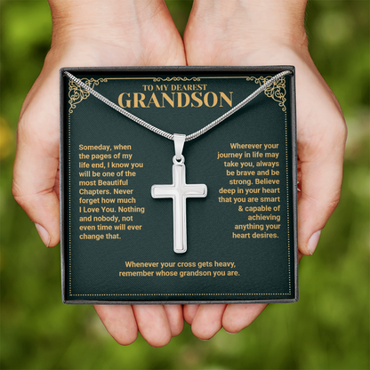 (ALMOST SOLD OUT!) To My Dearest Grandson - Remember Whose Grandson You Are - G35