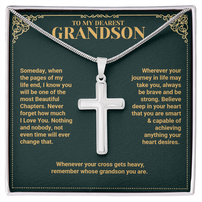 (ALMOST SOLD OUT!) To My Dearest Grandson - Remember Whose Grandson You Are - G35