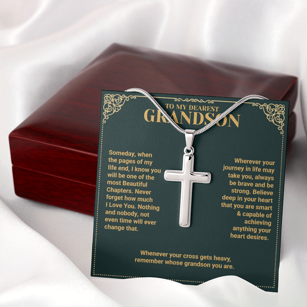 (ALMOST SOLD OUT!) To My Dearest Grandson - Remember Whose Grandson You Are - G35