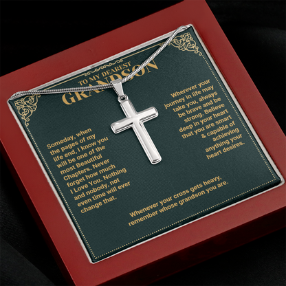 (ALMOST SOLD OUT!) To My Dearest Grandson - Remember Whose Grandson You Are - G35