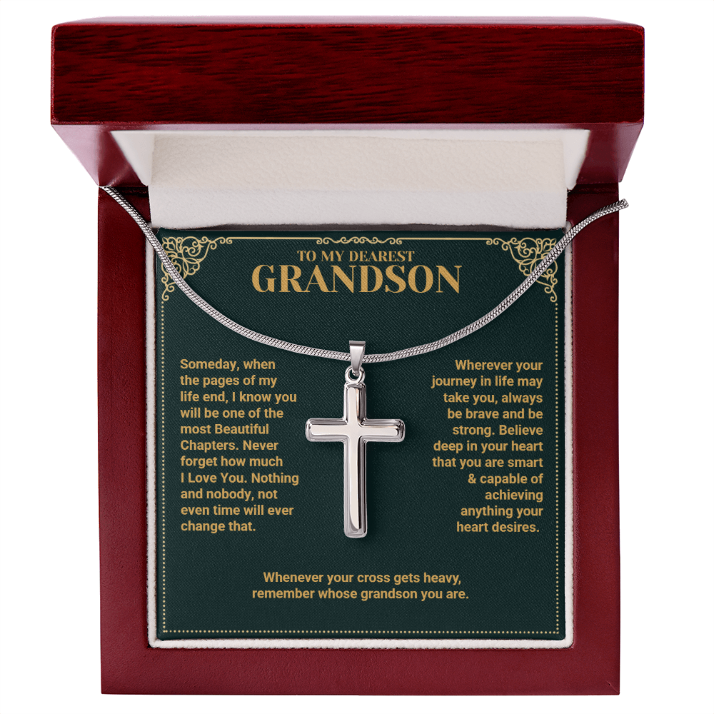 (ALMOST SOLD OUT!) To My Dearest Grandson - Remember Whose Grandson You Are - G35