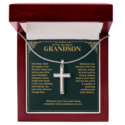 (ALMOST SOLD OUT!) To My Dearest Grandson - Remember Whose Grandson You Are - G35